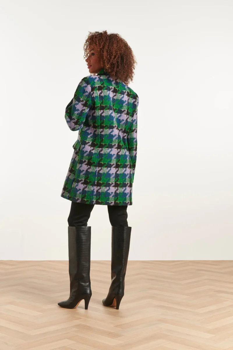 23633 Damesjasmulti Pied-De-Poule Print | Muticolour - Afbeelding 6