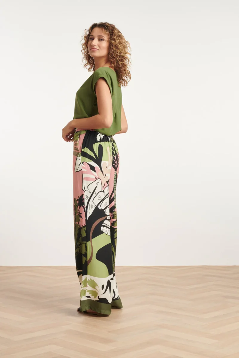 24089 Eenvoudige Losvallende Elegante Topwarm Mos | Army - Afbeelding 6