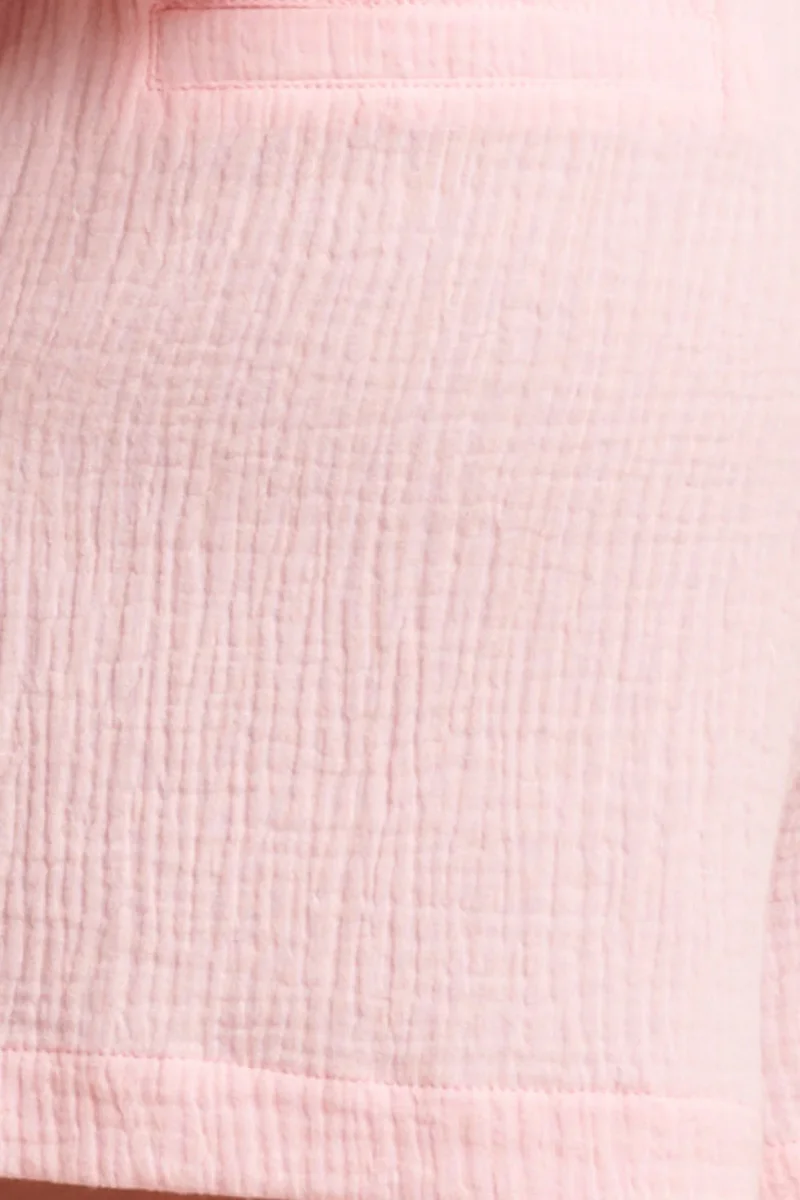 24090 Zomer Shortszacht Baby Tetra | Baby Pink - Afbeelding 9