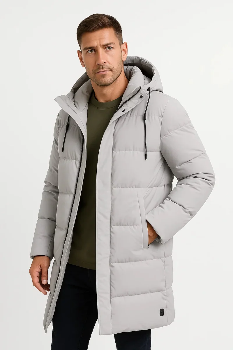 Zain | Gewatteerde winter parka voor heren - Afbeelding 6