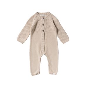 Bubble Knit | Onesie | Oyster Gray