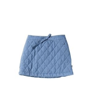 Quilted Denim | Skirt | Quilted Denim
