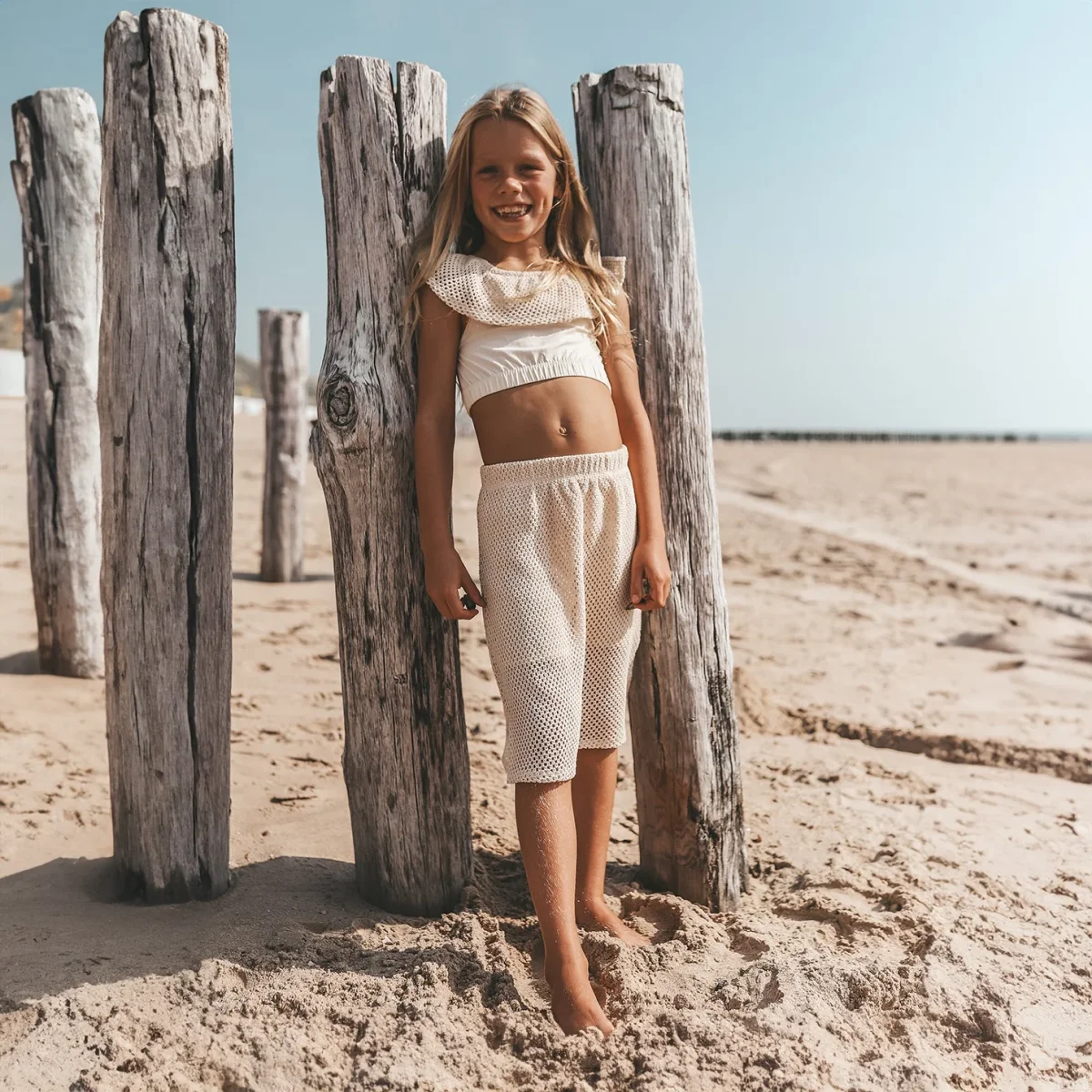 Renate | Crochet | Oyster Grey - Afbeelding 3