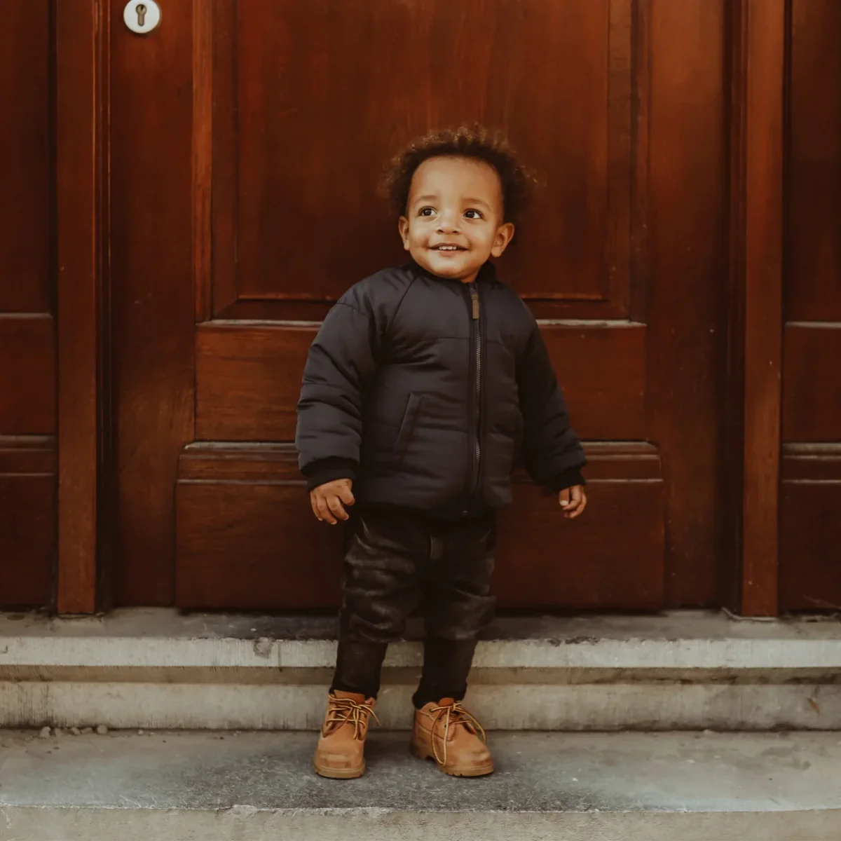 Orino | Reversable jacket | Cacoa Brown - Afbeelding 6