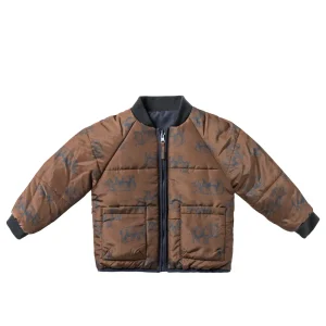 Orino | Reversable jacket | Cacoa Brown