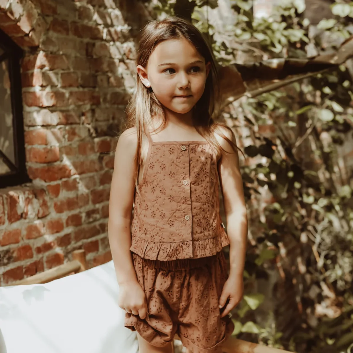 Jessica | Schiffly | Carob Brown - Afbeelding 3