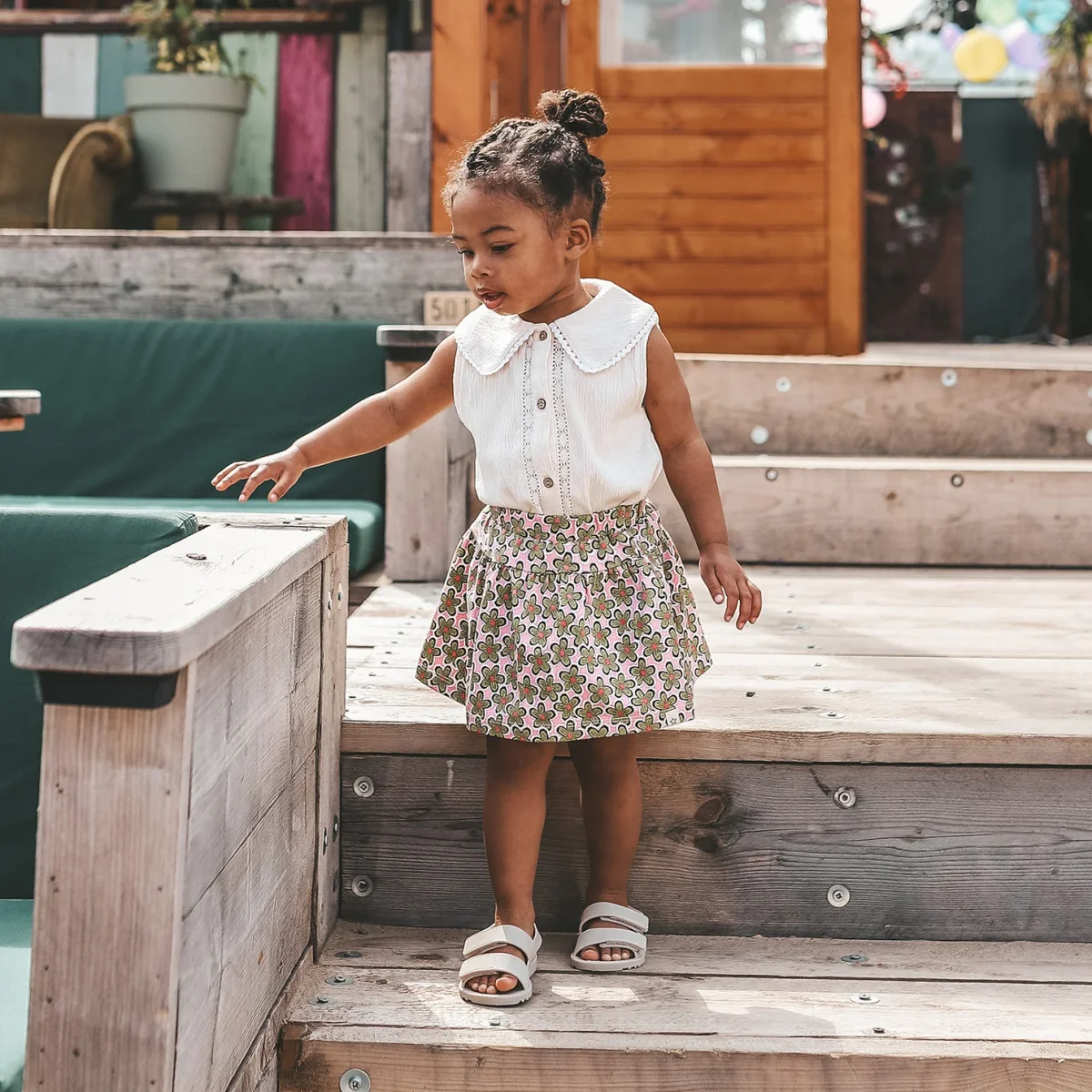 Rio Flower | Skirt | Aurora Pink - Afbeelding 5