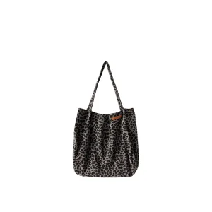 Mommy Tote Bag | Leopard Jacquard | Melange