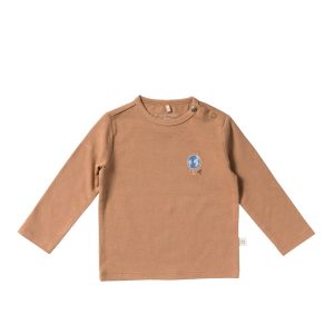 Solid | Fitted Longsleeve | Indian Tan